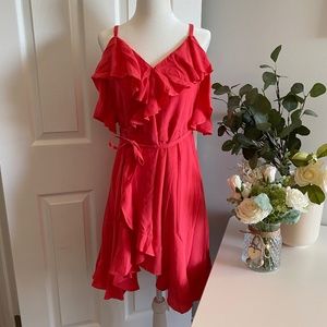 Cupcakes & Cashmere - summer dress, hot coral, NWT